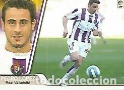 Cartes Postales: CROMO ALBUM LIGA DE FUTBOL 2007-2008: Pedro Lopez (no 316) Real Valladolid - Varios