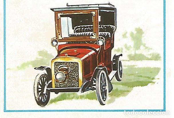 Cartoline: CROMO CHOCOLATES LAS COMAS - El Automovil Serie I Coches antiguos no 66 - Taruki 1907 - Varios