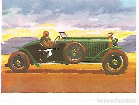 Postales: CROMO CHOCOLATES LAS COMAS - El Automovil Serie III Coches de competicion no 181 - Hispano-Suiza 19