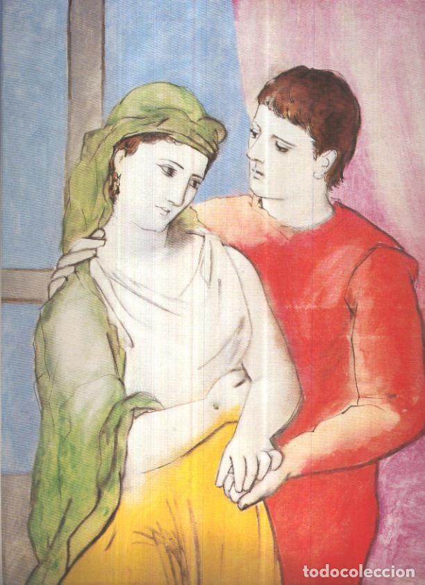 Postcards: Lamina numero 28: Pablo Picasso: Los amantes - Varios