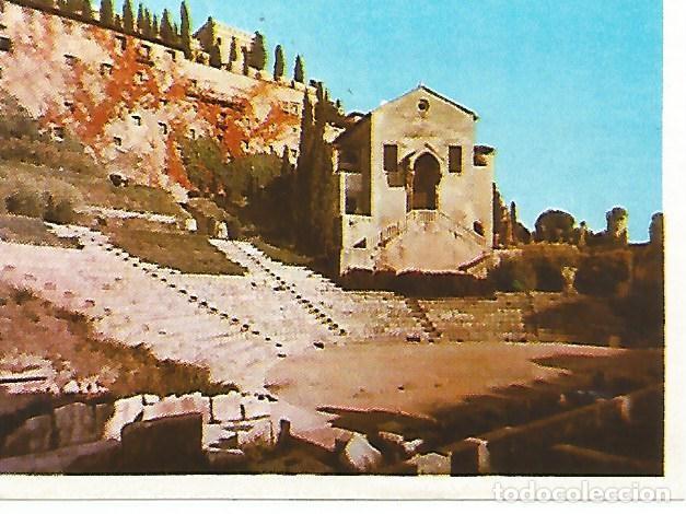 Postkarten: CROMO CHOCOLATES LAS COMAS - Europa no 12 - Teatro romano de Verona - Varios