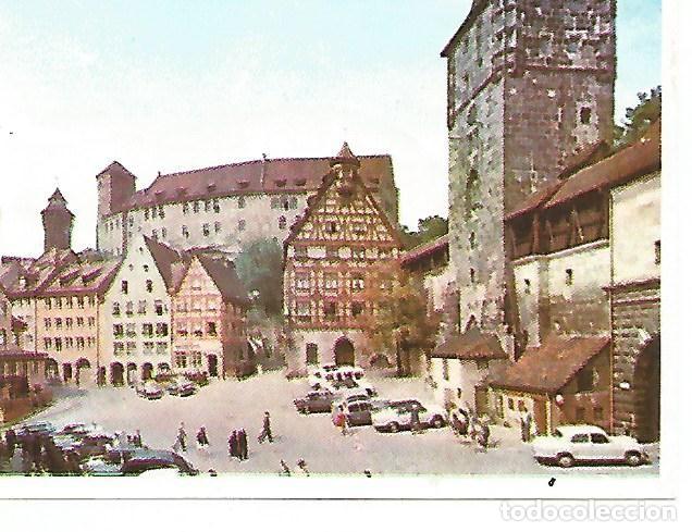 Cartoline: CROMO CHOCOLATES LAS COMAS - Europa no 168 - Vista de una plaza de Nurenberg - Varios