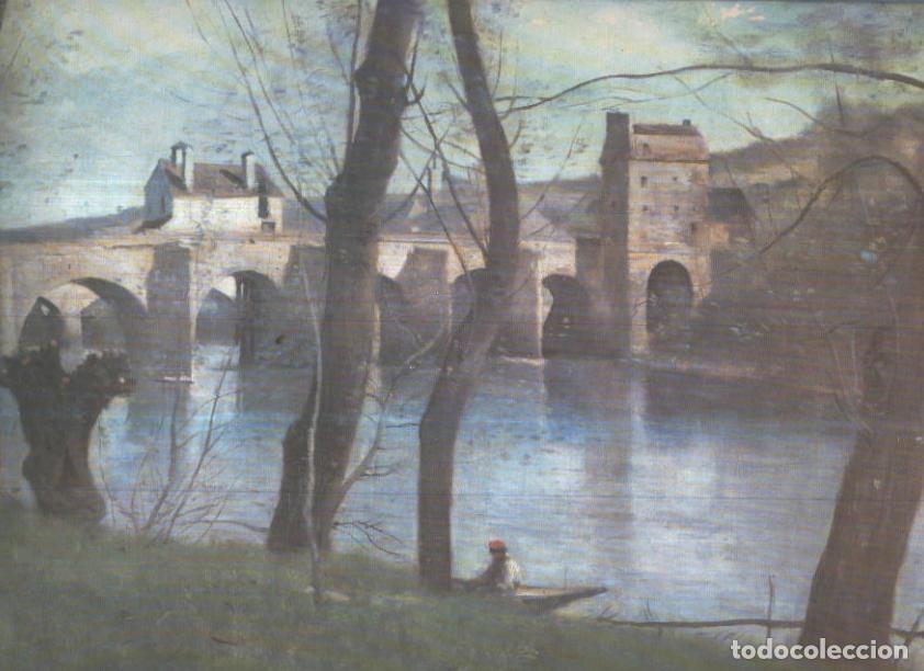 Cartoline: Lamina numero 62: Jean Baptiste C.Corot: Puente de Mantes - Varios