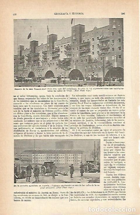 Postkarten: LAMINA ESPASA 787: Revuelta socialista en Viena - Varios autores