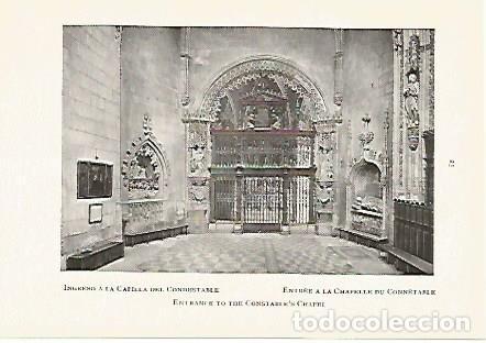 Cartoline: LAMINA 2179: CATEDRAL BURGOS. Entrada a la Capilla del Condestable - Vicente Lamperez