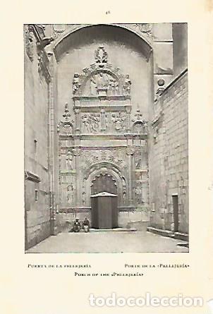 Postcards: LAMINA 2191: CATEDRAL BURGOS. Puerta de la Pellejeria - Vicente Lamperez