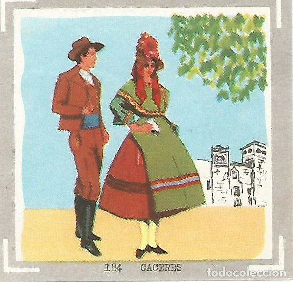 Postales: CROMO no 184. Caceres - Varios