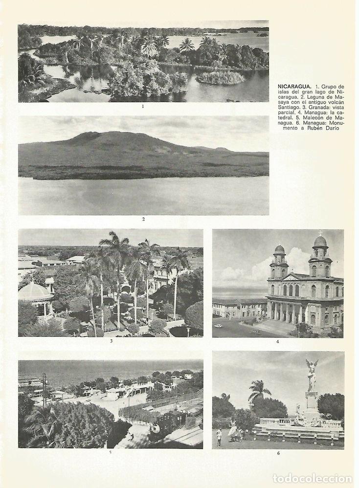 Postkarten: Lamina 081: Nicaragua - Varios