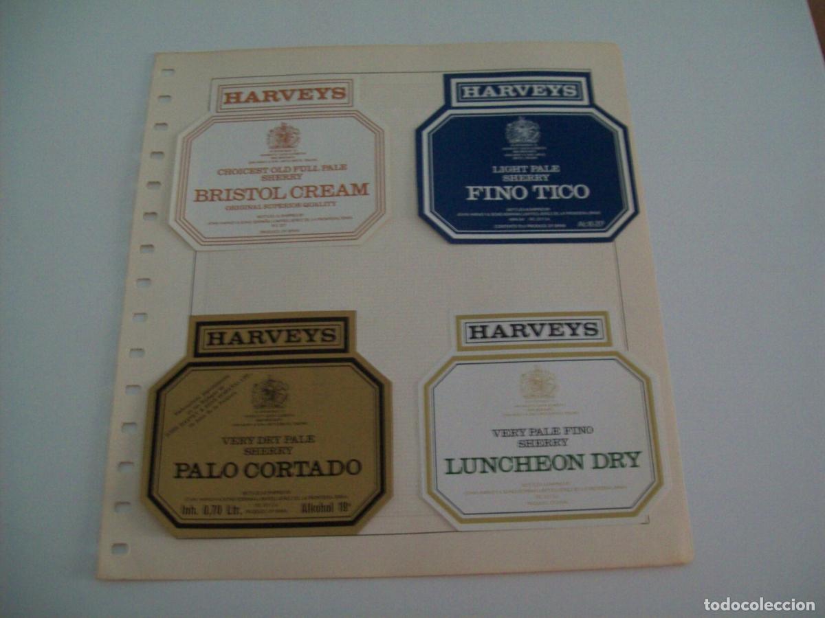 Postkarten: ETIQUETA LICOR 2238: Harveys - Espa&ntilde;a - Varios