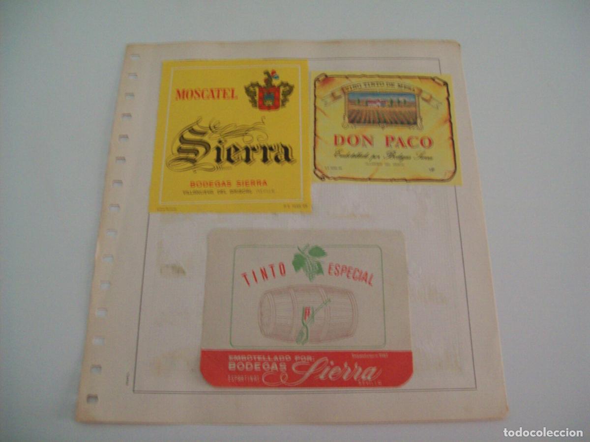 Postkarten: ETIQUETA LICOR 2283: Bodegas Sierra - Varios