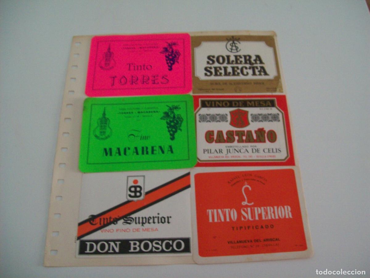 Postkarten: ETIQUETA LICOR 2291: Tinto Torres Fino Macarena Don Bosco - Varios