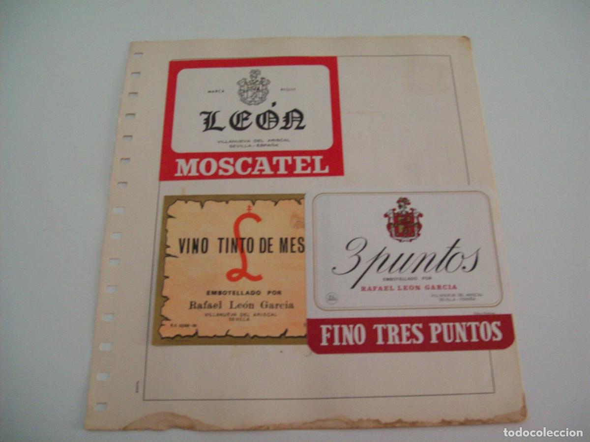 Postkarten: ETIQUETA LICOR 2289: Moscatel Leon 3 Puntos - Varios