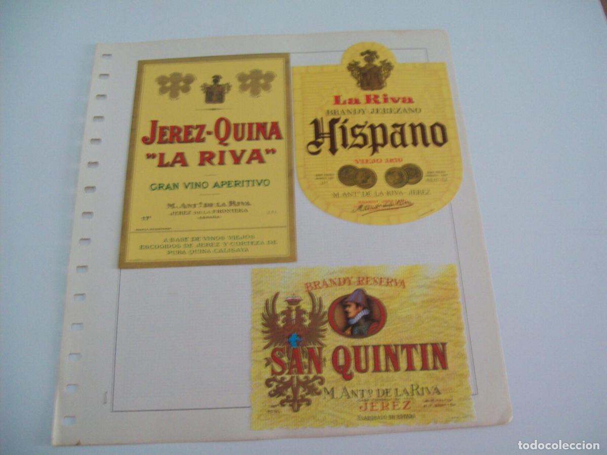 Postkarten: ETIQUETA LICOR 2319: Jerez La Riva Hispano San Quintin - Varios
