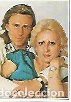 Postales: CROMO 150 SUPERCROMOS DE FABULA: PAREJAS FAMOSAS. No 186. Bjorn Borg y Mariana Simionescu - Varios