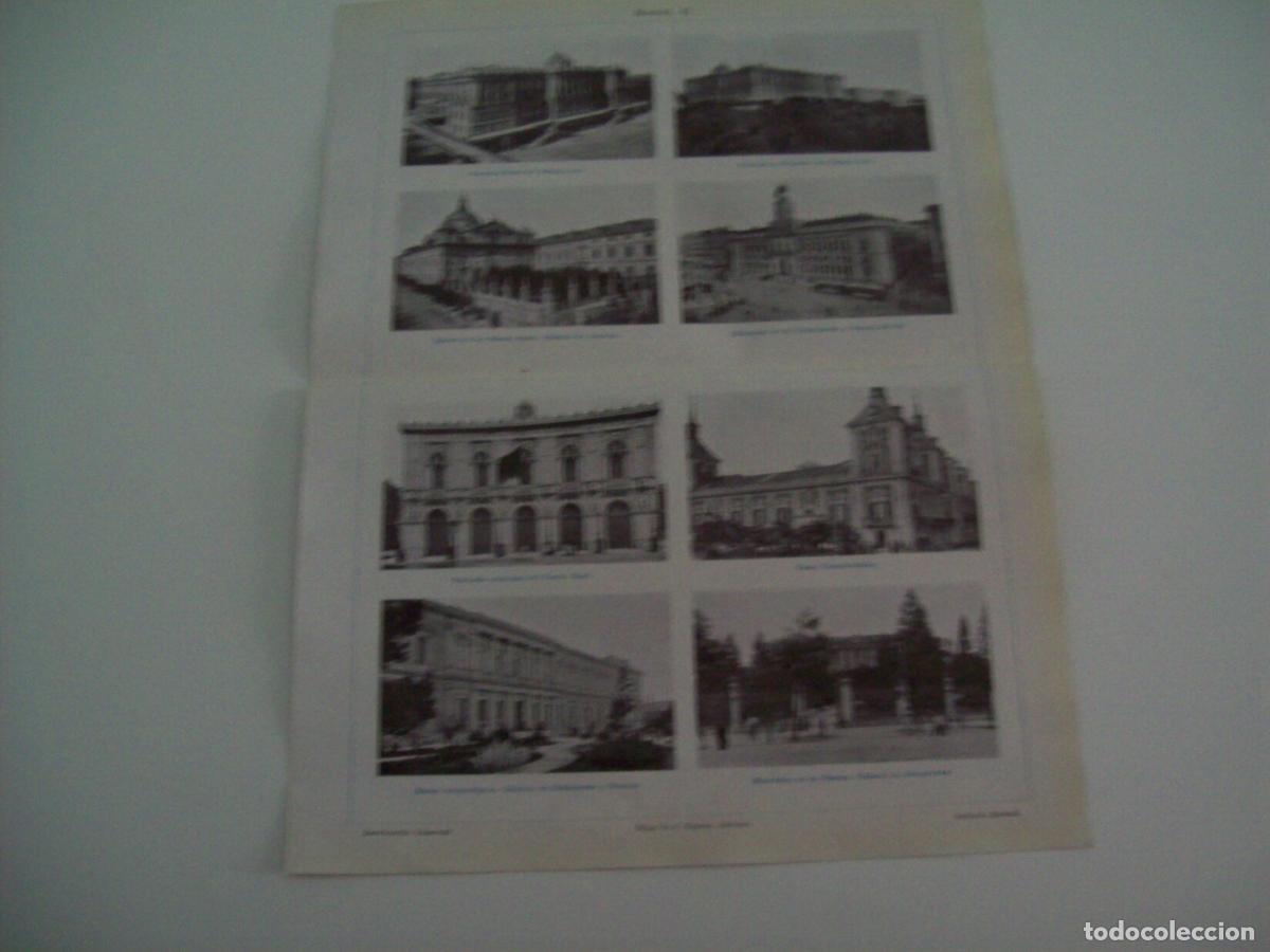 Postais: LAMINA ESPASA 1552: Vistas de Madrid - Varios Autores