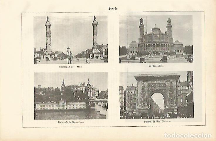 Cartoline: LAMINA ESPASA 2279: Paris - Varios Autores