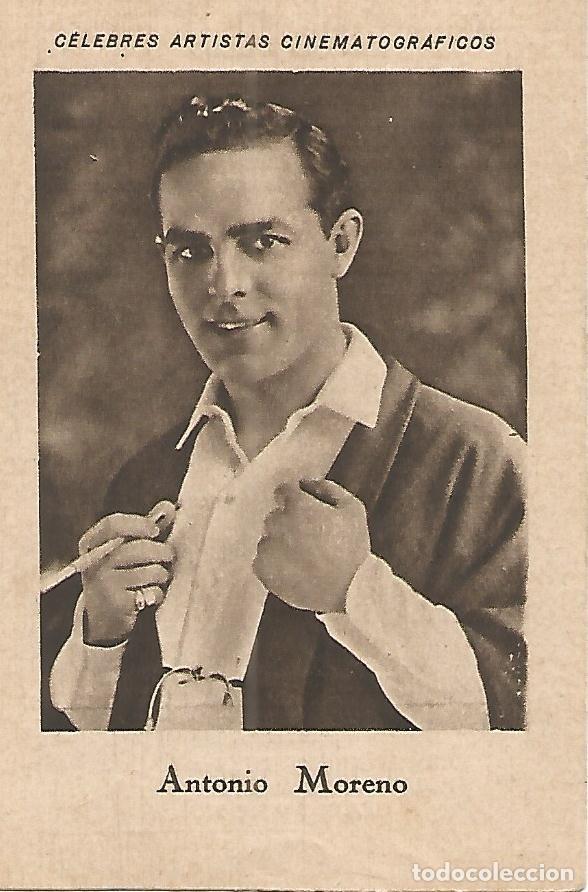 Postkarten: CROMO CHOCOLATES JUNCOSA 045: Antonio Moreno. Serie D no 14. Coleccion Celebres Artistas Cinematogr