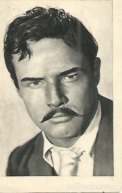 Postales: CROMO 065: Album 20 Century Fox. No 15: Marlon Brandon en Viva Zapata - Varios