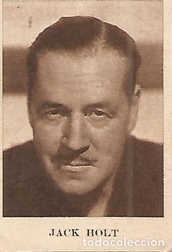 Postales: CROMO 023: JACK HOLT - Varios - Foto 1