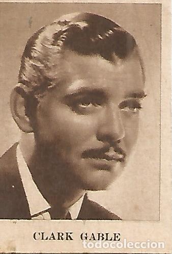 Postales: CROMO 026: CLARK GABLE - Varios