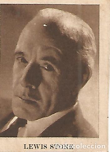 Postales: CROMO 030: LEWIS STONE - Varios
