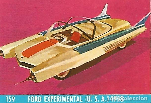 Cartoline: CROMO CHOCOLATES LAS COMAS - Auto al dia no 159- Ford Experimental 1958 - Varios