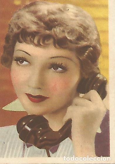 Postales: CROMO CINEFOTO 087: Claudette Colbert - Varios - Foto 1