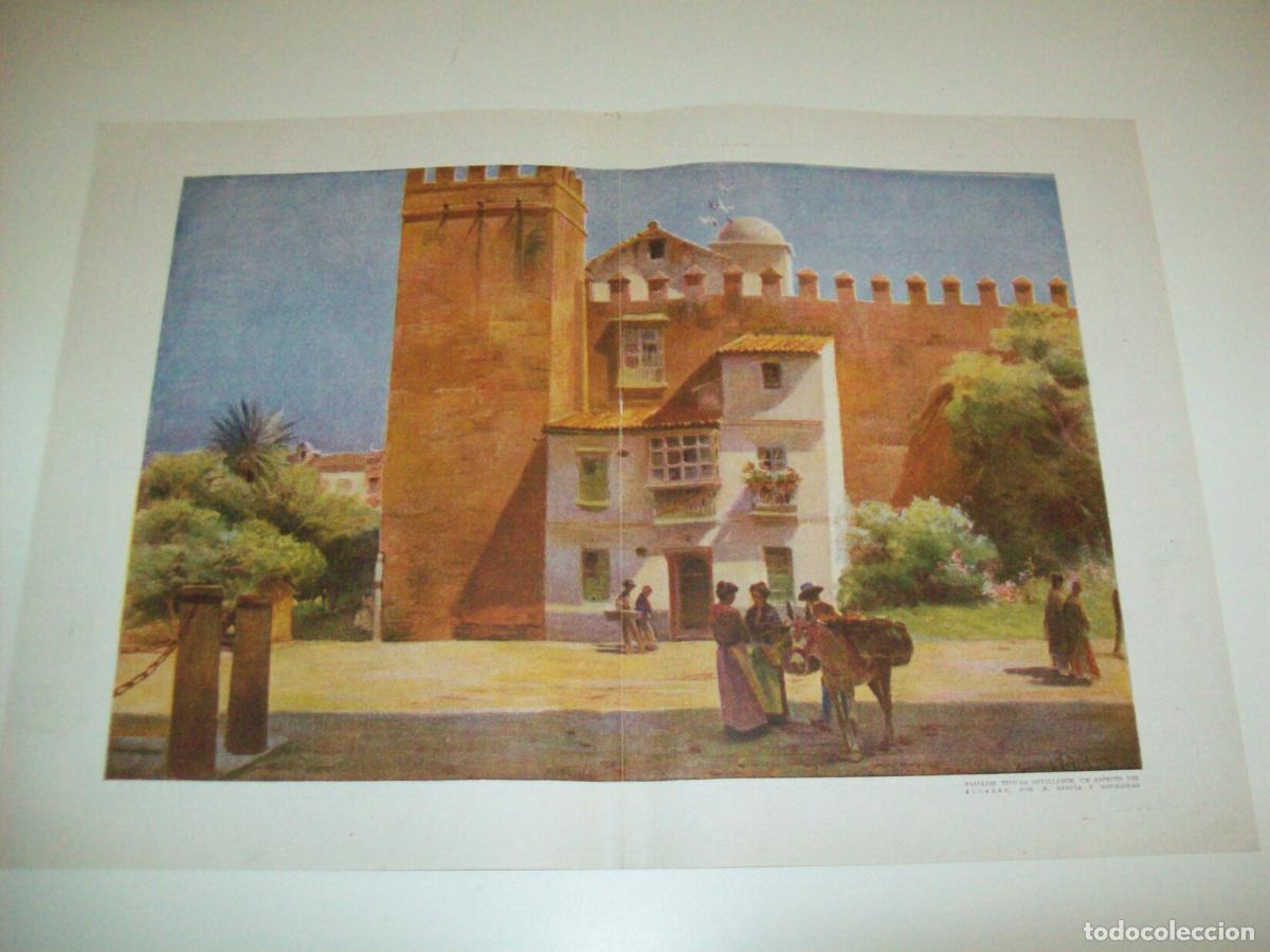 Cartes Postales: LAMINA 2457: Un aspecto del Alcazar por Garcia y Rodriguez - Varios