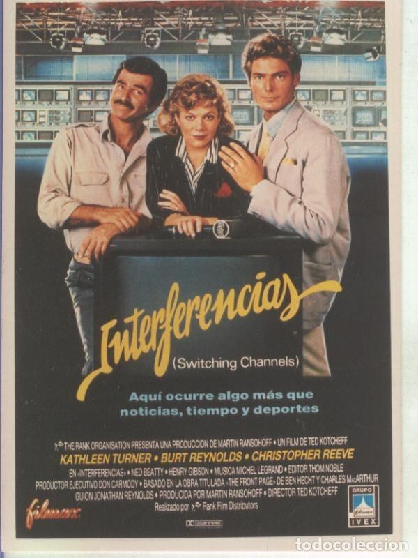 Cartes Postales: Foto cine 187: Interferencias (Burt Reynolds-Christopher Reeve) - Varios
