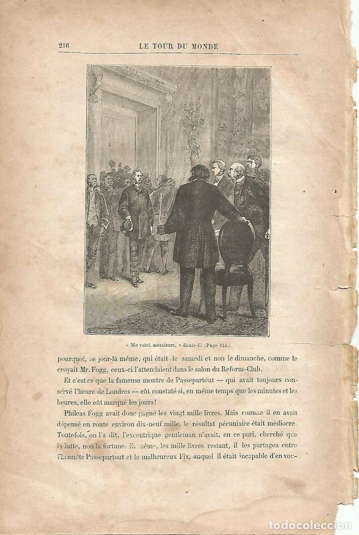 Postkarten: LAMINA 1249: VERNE. Me voici messieurs dissait-il! - Jules Verne