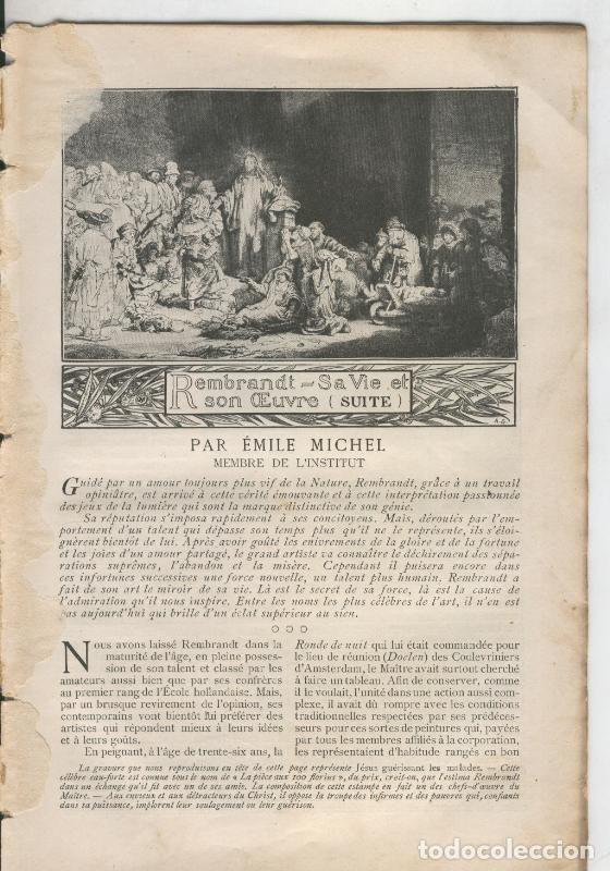 Postales: Rembrandt par Emile Michel - Varios - Foto 1