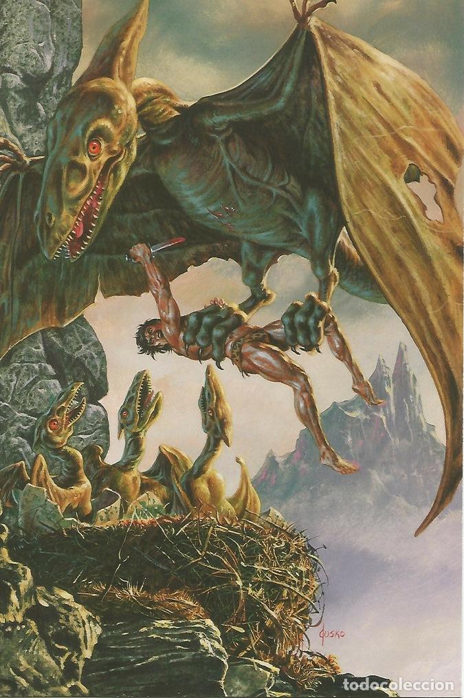 Cartes Postales: Colossal Card 27: Joe Jusko. Hatchlings - Joe Jusko