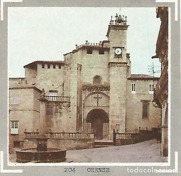 Postales: CROMO no 204. Orense - Varios