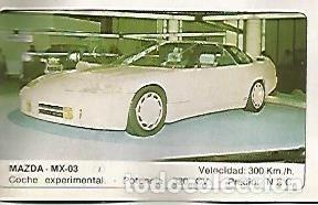Postales: CROMO 319 ALBUM COCHES MOTOR 16: MAZDA MX-03 - Varios