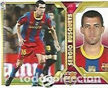 Cartes Postales: CROMO 836 LIGA 2011-12: Sergio Busquets F.C. Barcelona - Varios