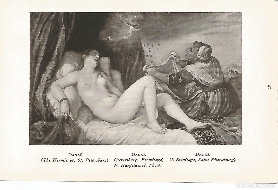 Postcards: Lamina 270: TIZIANO. Danae - Varios
