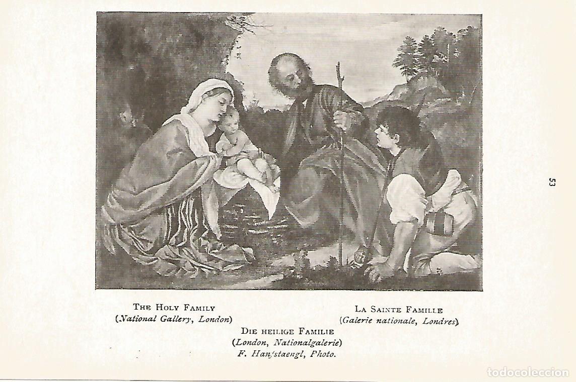 Postkarten: Lamina 276: TIZIANO. La Sagrada Familia - Varios