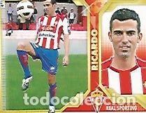 Postales: CROMO 874 LIGA 2011-12: Ricardo Real Sporting - Varios