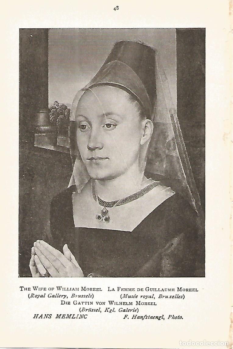 Postcards: Lamina 304: HANS MEMLINC. La esposa de William Moreel - Varios