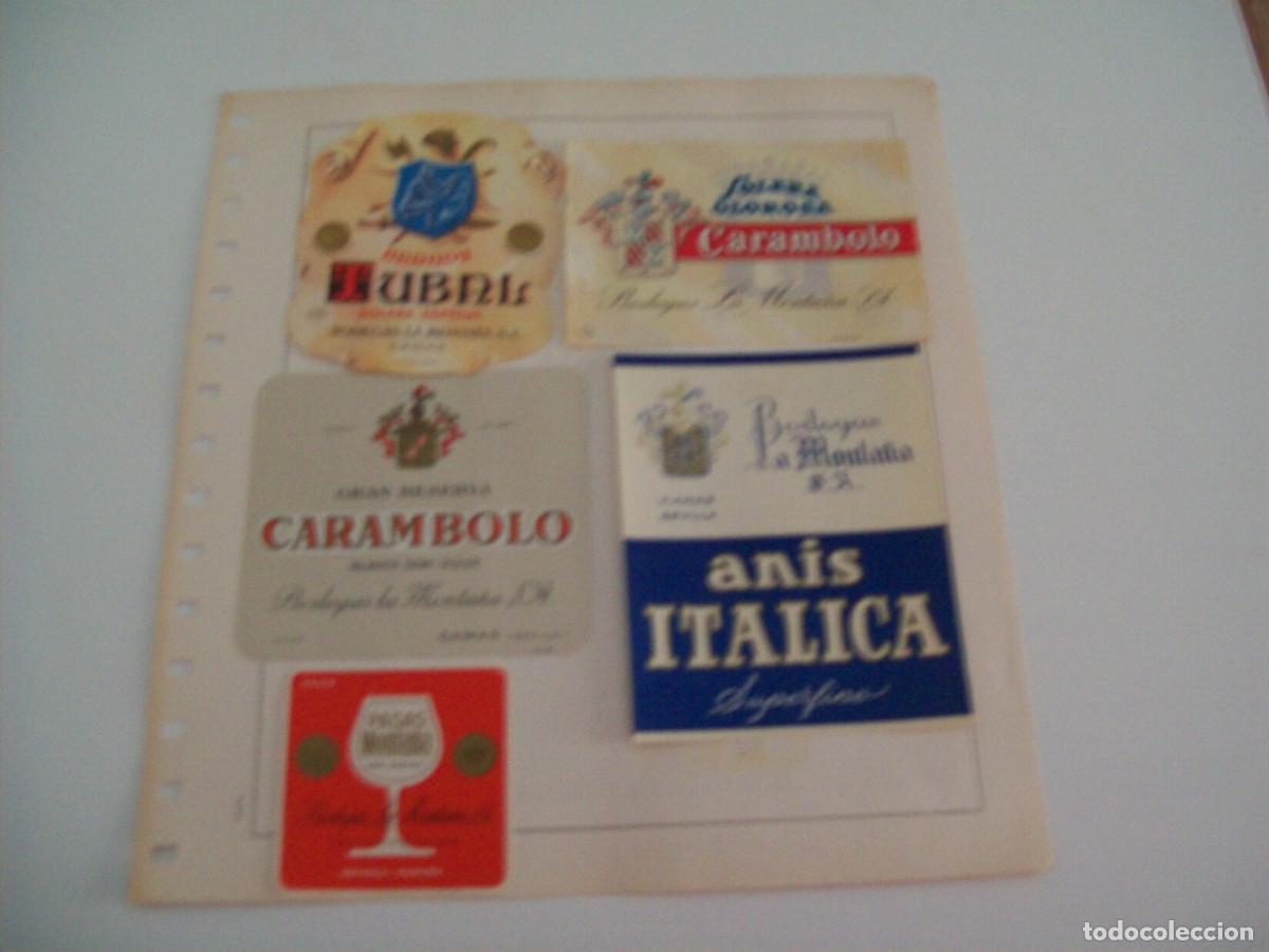 Cartes Postales: ETIQUETA LICOR 2286: Licores de Bodegas La Monta&ntilde;a - Varios