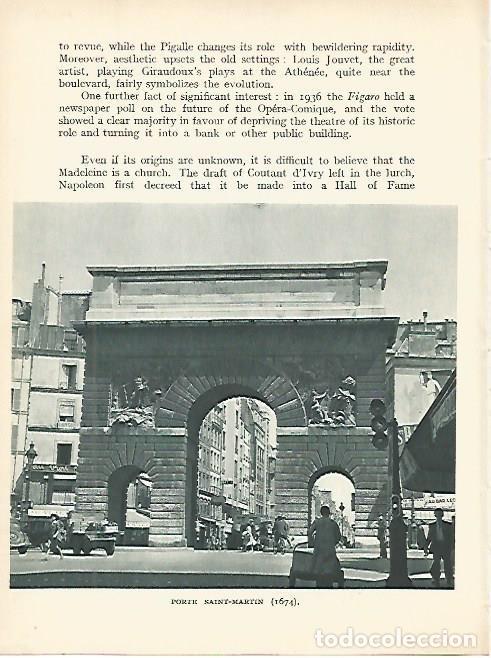 Postcards: LAMINA 1809: PARIS. Saint Martin - Andr&eacute; George