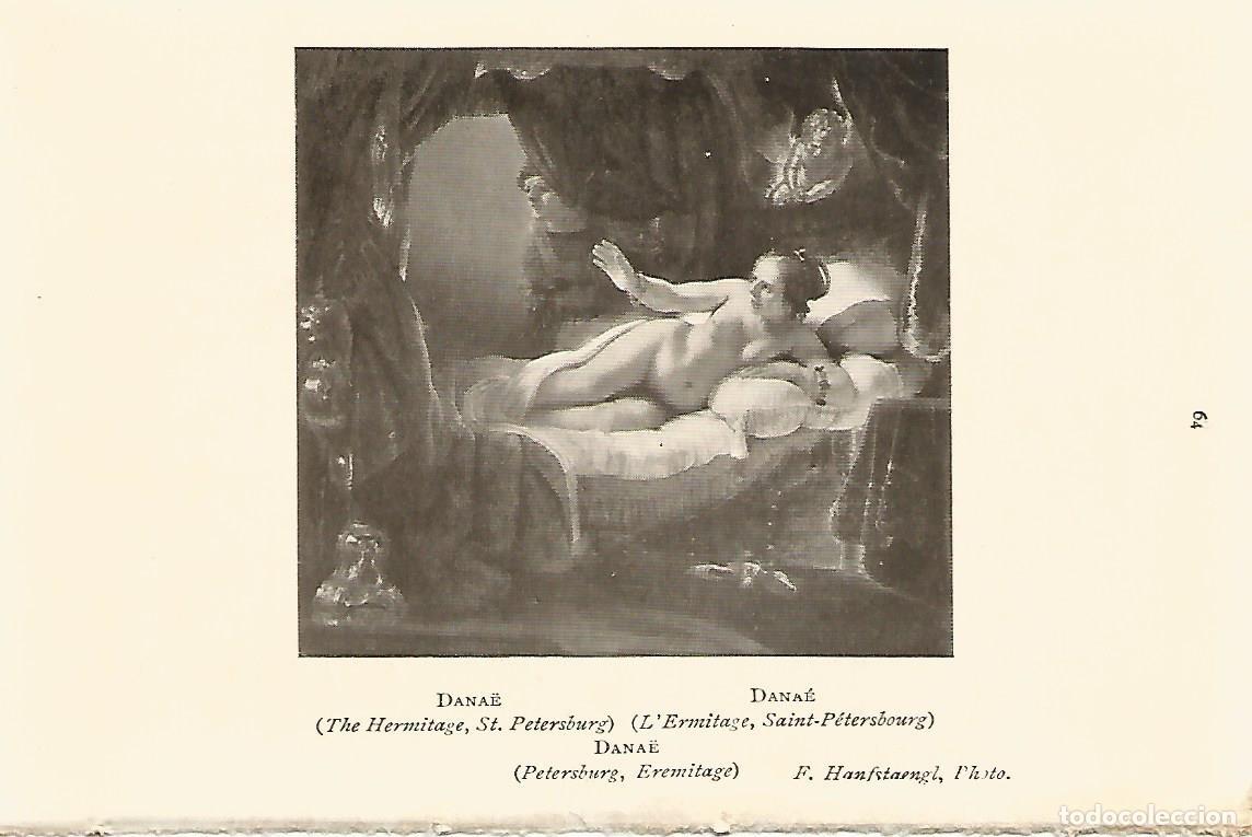 Postkarten: Lamina 374: REMBRAND. Danae - Varios