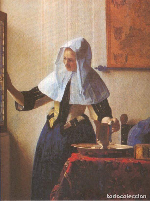 Postkarten: Lamina numero 25: Jan Vermeer: Mujer con jarra - Varios