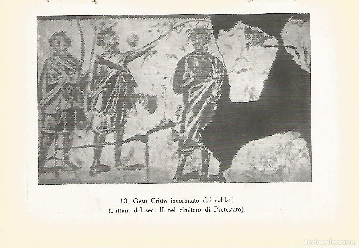 Postkarten: Lamina 443: CATACUMBAS DE ROMA. Jesucristo coronando a los soldados. Siglo II. Cementerio de Pretest