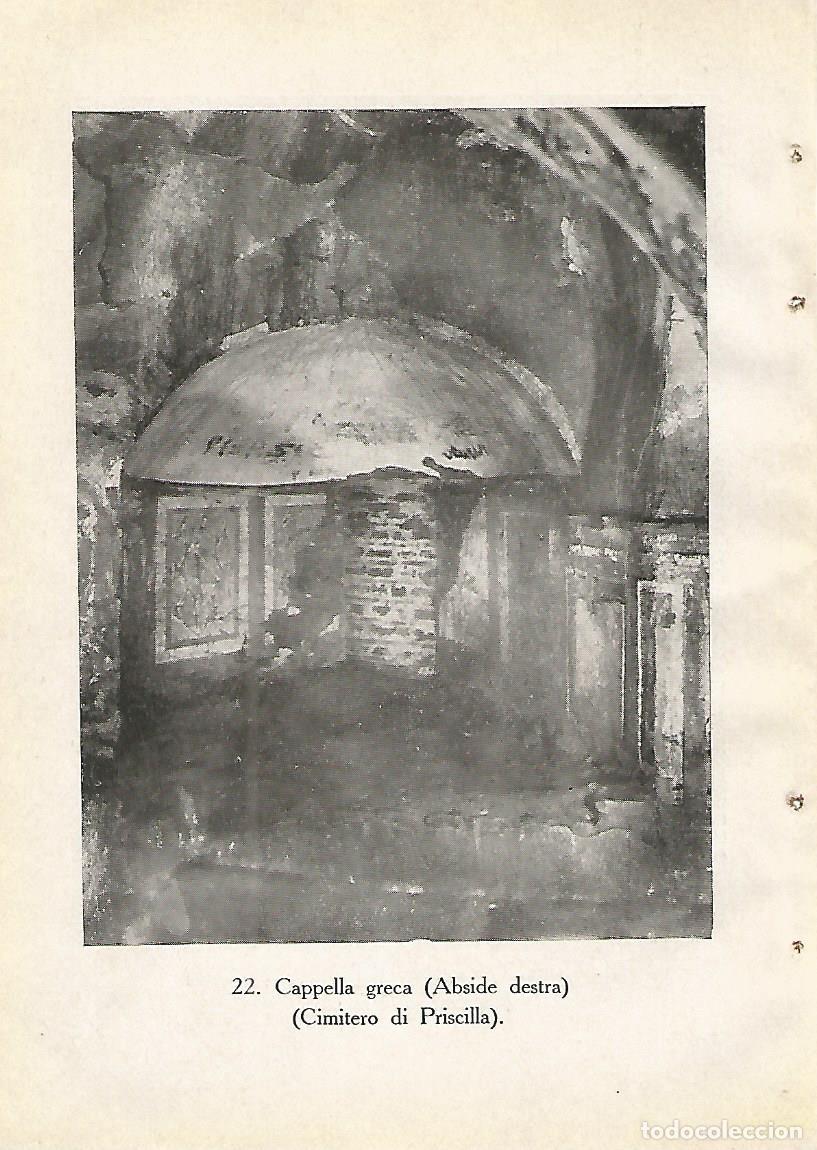 Postkarten: Lamina 452: CATACUMBAS DE ROMA. Abside de la Capilla Griega. Cementerio de Priscilla - P. Sisto Scag