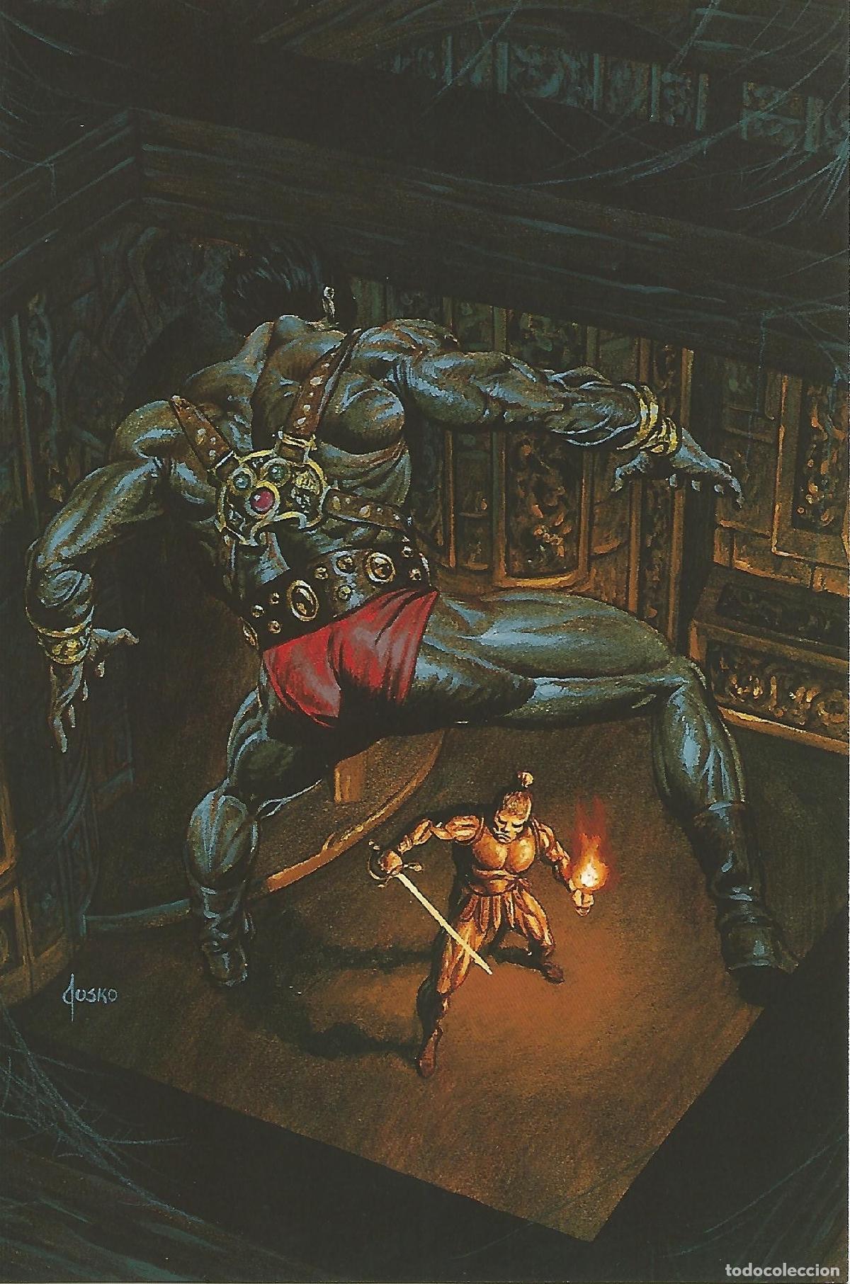 Cartes Postales: Colossal Card 78: Joe Jusko. Aerial Ambush - Joe Jusko