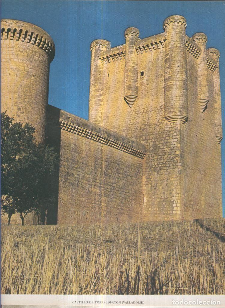 Postales: Lamina Castillos de Espa&ntilde;a Edicion 1967 No.012: CASTILLO DE TORRELOBATON (Valladolid) - VARIOS
