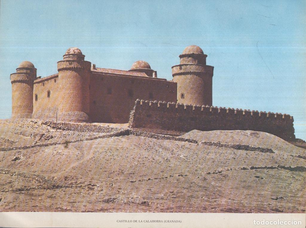 Postkarten: Lamina Castillos de Espa&ntilde;a Edicion 1967 No.073: CASTILLO DE LA CALAHORRA (GRANADA) - VARIOS