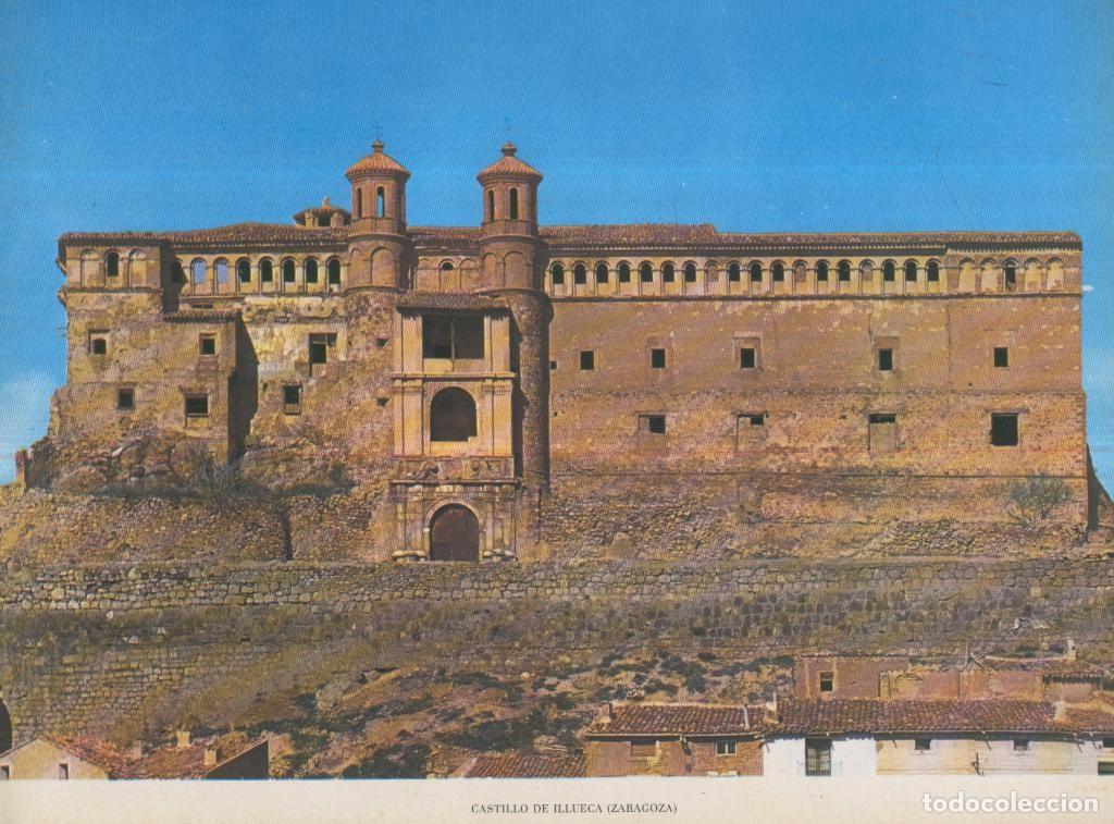 Postcards: Lamina Castillos de Espa&ntilde;a Edicion 1967 No.080: CASTILLO DE ILLUECA (ZARAGOZA) - VARIOS