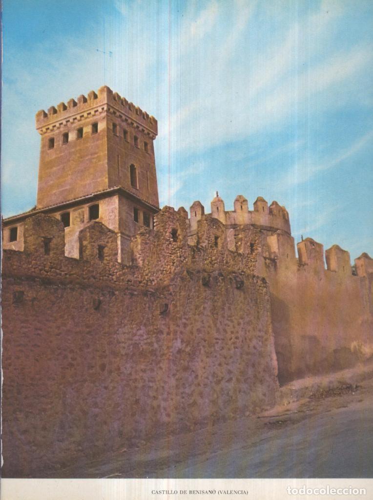 Postkarten: Lamina Castillos de Espa&ntilde;a Edicion 1967 No.108: CASTILLO DE BENISANO (VALENCIA) - VARIOS